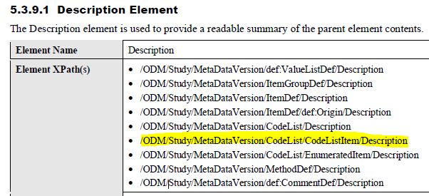 Define-XML v2.1 specifications